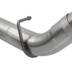aFe Rebel XD 4 IN 409 Stainless Steel DPF-Back E-3