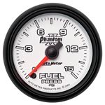 AutoMeter Phantom II Fuel Pressure Gauge 2-1/16in