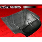 VIS Racing Monster 3 Style Black Carbon Fiber Hood