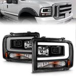 Anzo Projector Headlight Set for 2005 Ford Excursi