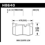 Hawk Performance HPS Brake Pads (HB640F.550)