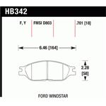 Hawk Performance HPS Brake Pads (HB342F.701)