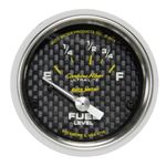 AutoMeter Carbon Fiber Gauge Fuel Level 2 1/16in 1