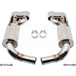 GTHAUS GT Racing Exhaust- Stainless- ME0461217