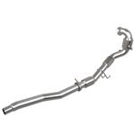 aFe Twisted Steel Downpipe 3 IN 304 Stainless Stee