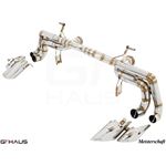 GTHAUS Super GT Racing Exhaust- Stainless- LA041-3