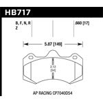 Hawk Performance Street Brake Pads (HB717F.660)