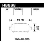 Hawk Performance LTS Brake Pads (HB868Y.566)