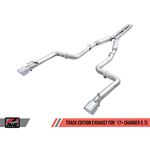 AWE Track Edition Exhaust for 17+ Charger 5.7 - Di
