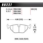 Hawk Performance ER-1 Disc Brake Pad (HB227D.630)