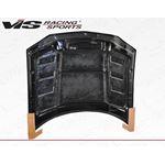 VIS Racing SCV Style Black Carbon Fiber Hood-3