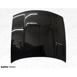 VIS Racing Drift 2 Style Black Carbon Fiber Hood