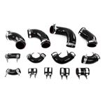 HPS Silicone Black Intercooler Hose Kit Nissan 199