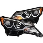 ANZO 2013-2015 Toyota Rav4 Projector Headlights w/