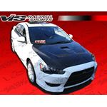 VIS Racing EVO 10 Style Black Carbon Fiber Hood-3