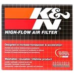 K and N Round Air Filter Assembly (60-0500)-3