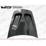 VIS Racing GT Style Black Carbon Fiber Hood