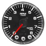 AutoMeter Spek-Pro Gauge Tach 2 1/16in 8K Rpm W/ S