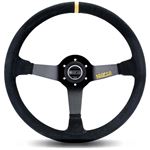 Sparco R368 Racing Steering Wheel, Black Suede (01