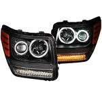 ANZO 2007-2012 Dodge Nitro Projector Headlights w/