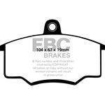 EBC Greenstuff 2000 Series Sport Brake Pads (DP-3