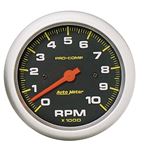 AutoMeter 3 3/8in Pro-Comp In-Dash 10000 RPM Tacho