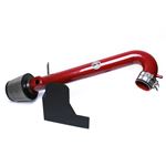 HPS Red Shortram Air Intake Kit with Heat Shield S