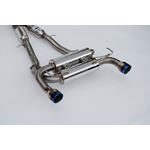 Invidia 70mm Gemini Cat Back Exhaust - Single L-3