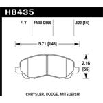 Hawk Performance HPS Brake Pads (HB435F.622)