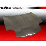 VIS Racing OEM Style Black Carbon Fiber Hood