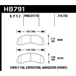 Hawk Performance LTS Brake Pads (HB791Y.714)