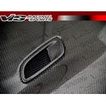 VIS Racing XTS Style Black Carbon Fiber Hood-3