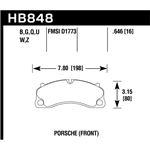 Hawk Performance HP Plus Brake Pads (HB848N.646)