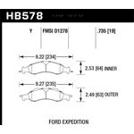 Hawk Performance LTS Brake Pads (HB578Y.735)