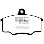 EBC Greenstuff 2000 Series Sport Brake Pads (DP-3