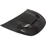 VIS Racing HC Style Black Carbon Fiber Hood