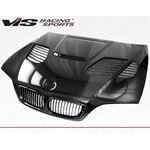 VIS Racing GTR Style Black Carbon Fiber Hood-3