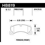 Hawk Performance HPS 5.0 Brake Pads (HB819B.614)