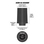 AEM DryFlow Air Filter (21-2029BF)