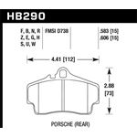 Hawk Performance HP Plus Brake Pads (HB290N.606)