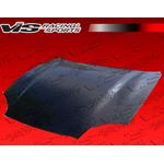 VIS Racing OEM Style Black Carbon Fiber Hood