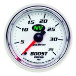 AutoMeter NV 52mm 0-35 PSI Boost Mechanical Gauge(