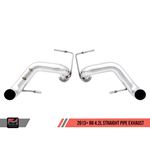 AWE Straight Pipe Exhaust Audi R8 4.2L (2014-15) (