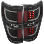 ANZO 2009-2013 Ford F-150 LED Taillights Black (31