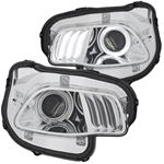 ANZO 2014-2016 Jeep Cherokee Projector Headlights