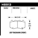 Hawk Performance HP Plus Disc Brake Pad for 2018-2