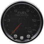 AutoMeter Spek-Pro Gauge Fuel Press 2 1/16in 15psi