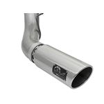 aFe Large Bore-HD 5 IN 409 Stainless Steel DPF-B-3