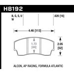 Hawk Performance Motorsports Brake Pads (HB192W.62