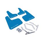 Rally Armor Mud Flap Blue/White Logo for 2013-2018